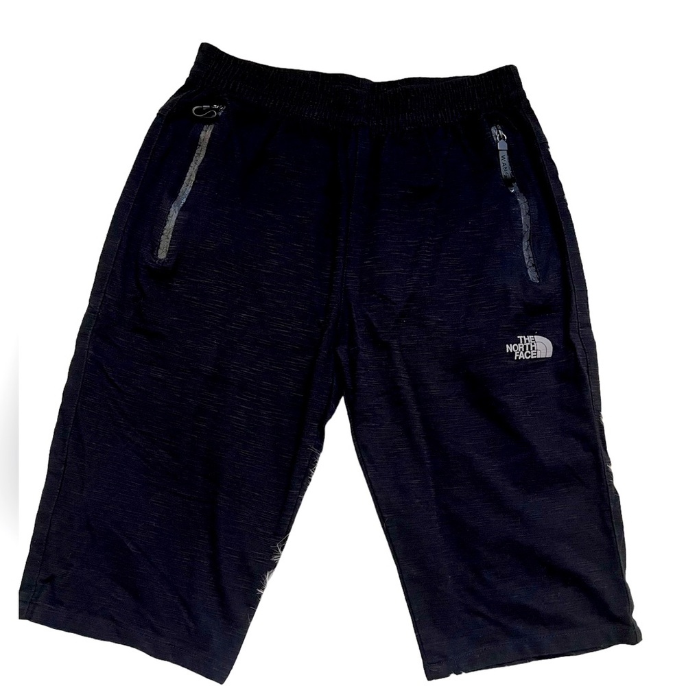 The North Face Men’s XXXL Black Athletic Performance Shorts Zip‎ Pockets